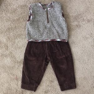 Baby Dior baby boy vintage bundle pants + t-shirt